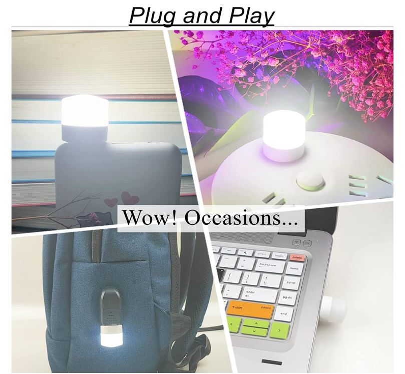 USB LED(Yellow) - Pack of 6