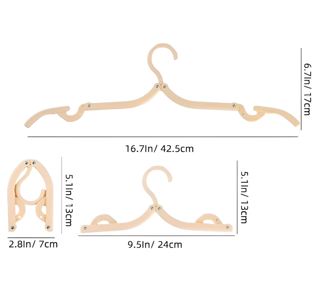 Foldable Hanger - Pack of 6