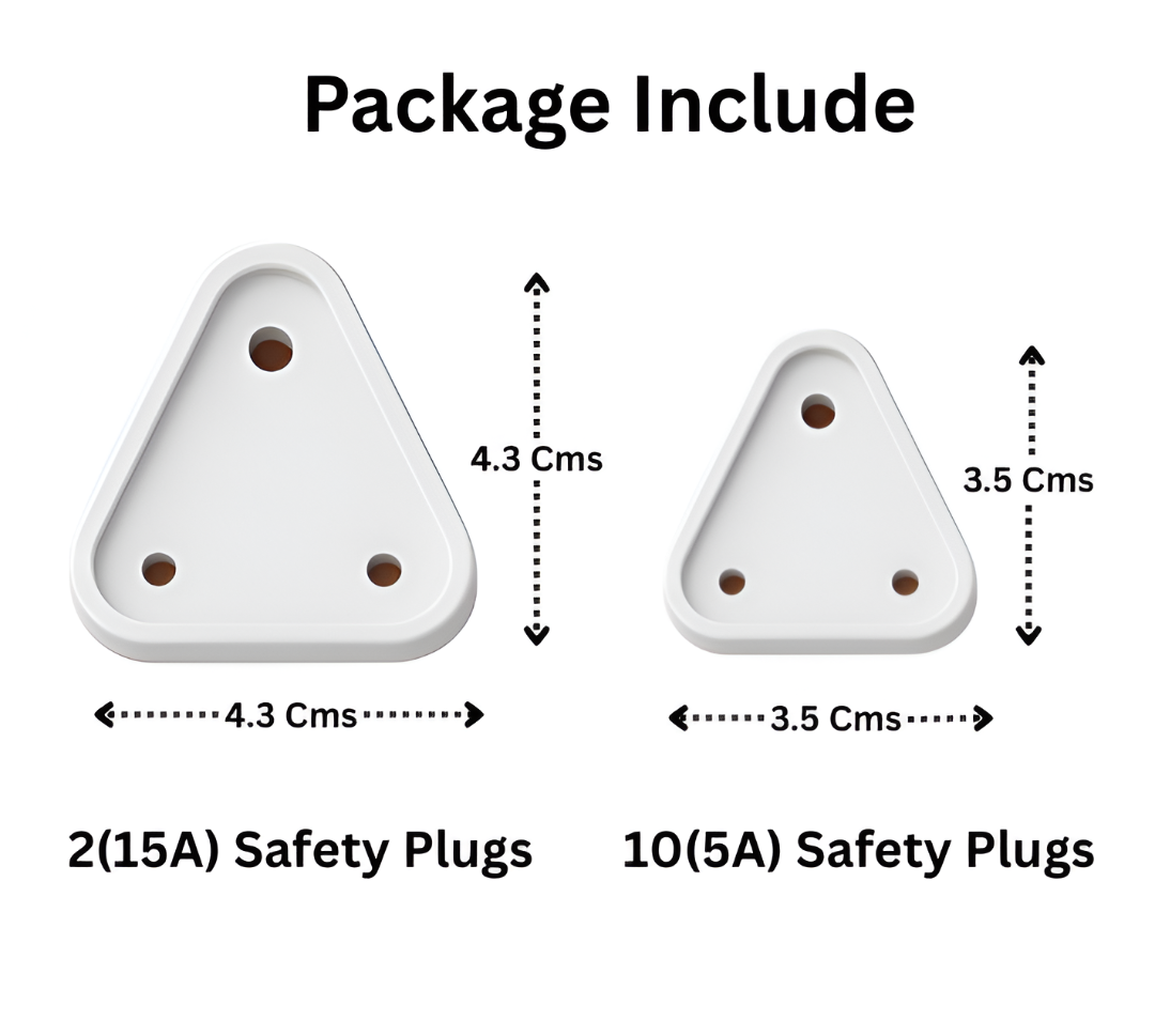 Socket Cover(White) - Pack of 12