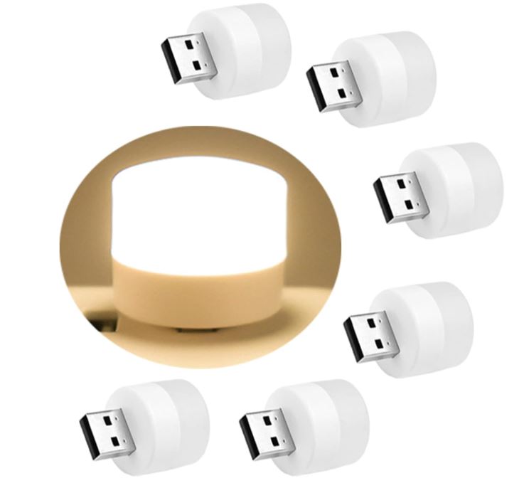 USB LED(Yellow) - Pack of 6