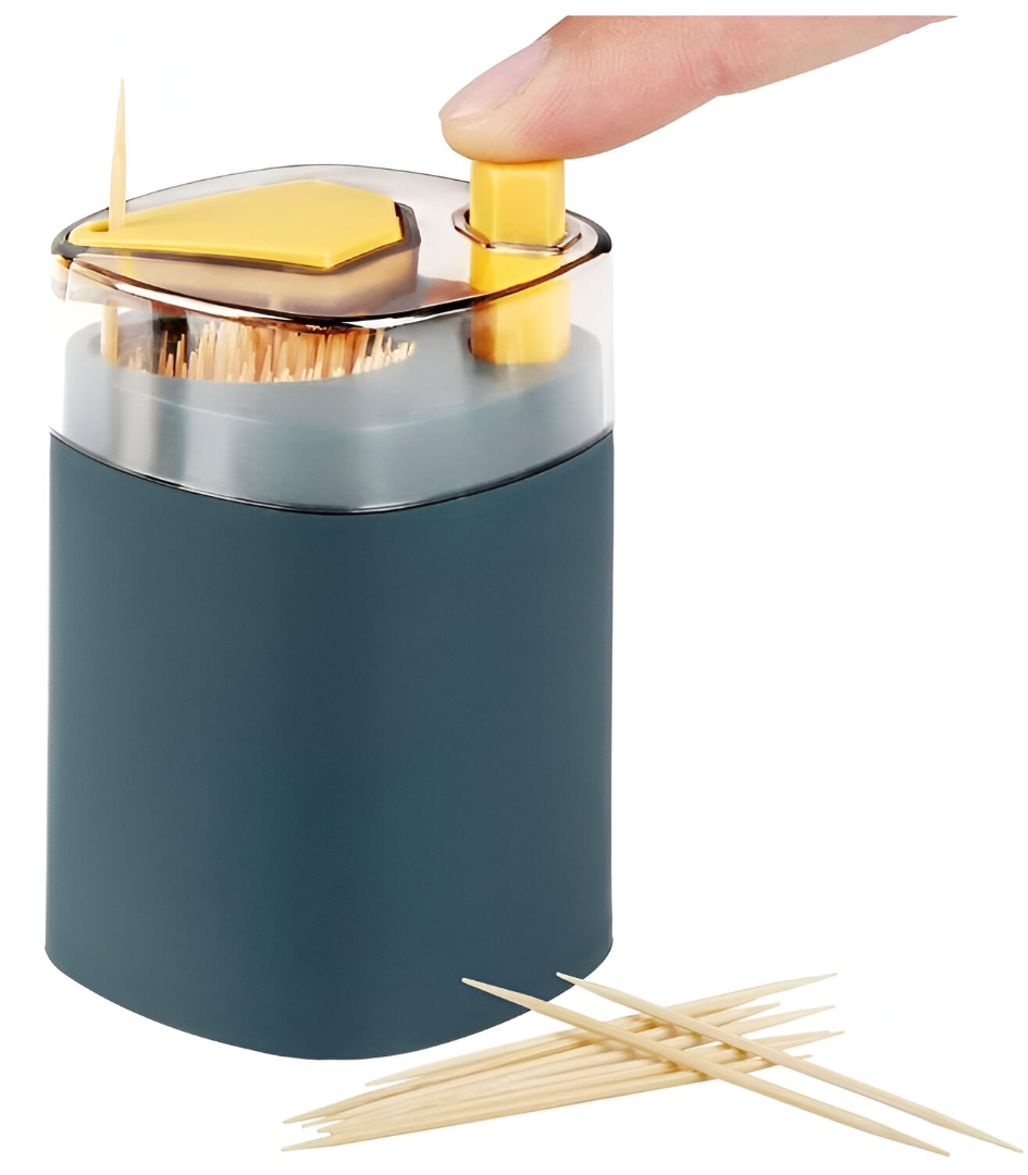 Toothpick Holder + 100 Toothpicks