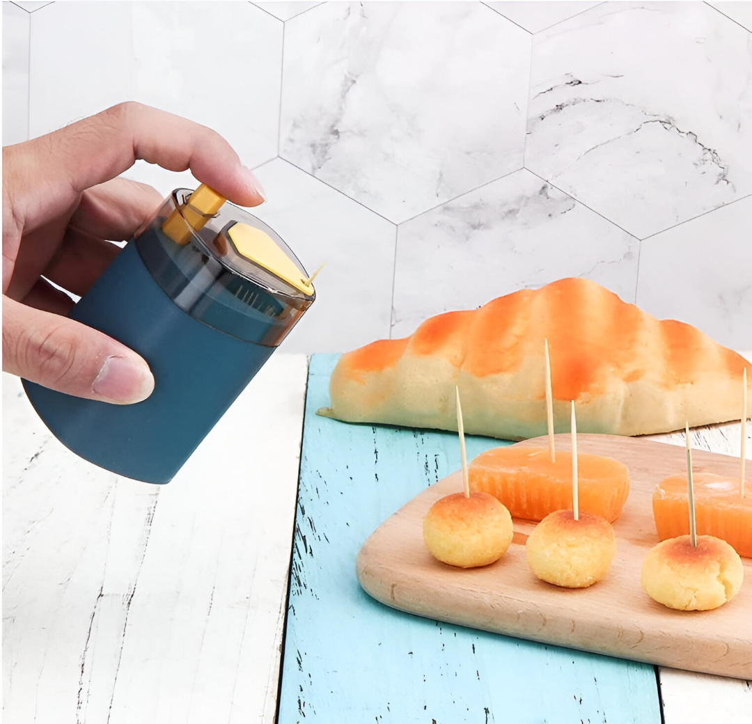 Toothpick Holder + 100 Toothpicks