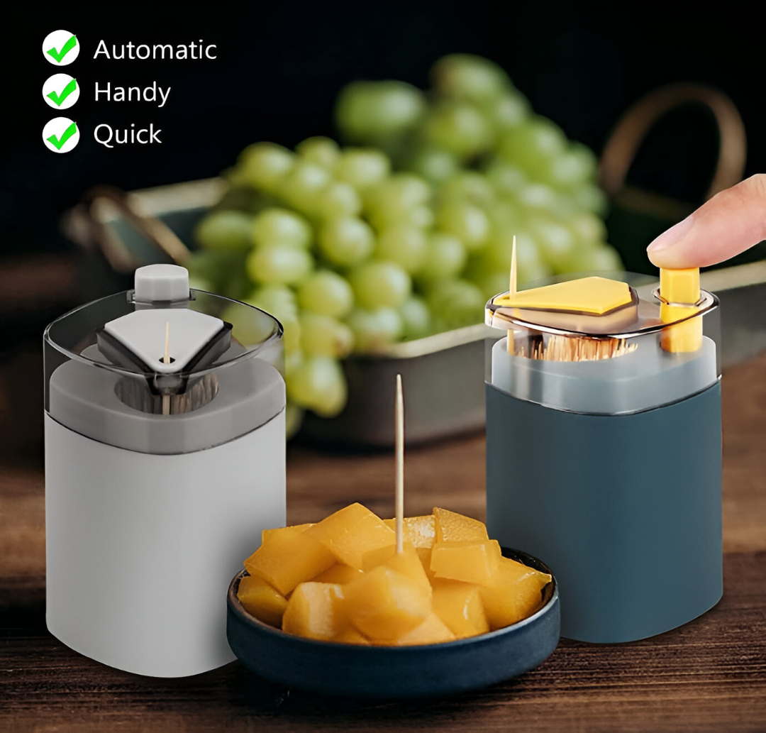 Toothpick Holder + 100 Toothpicks