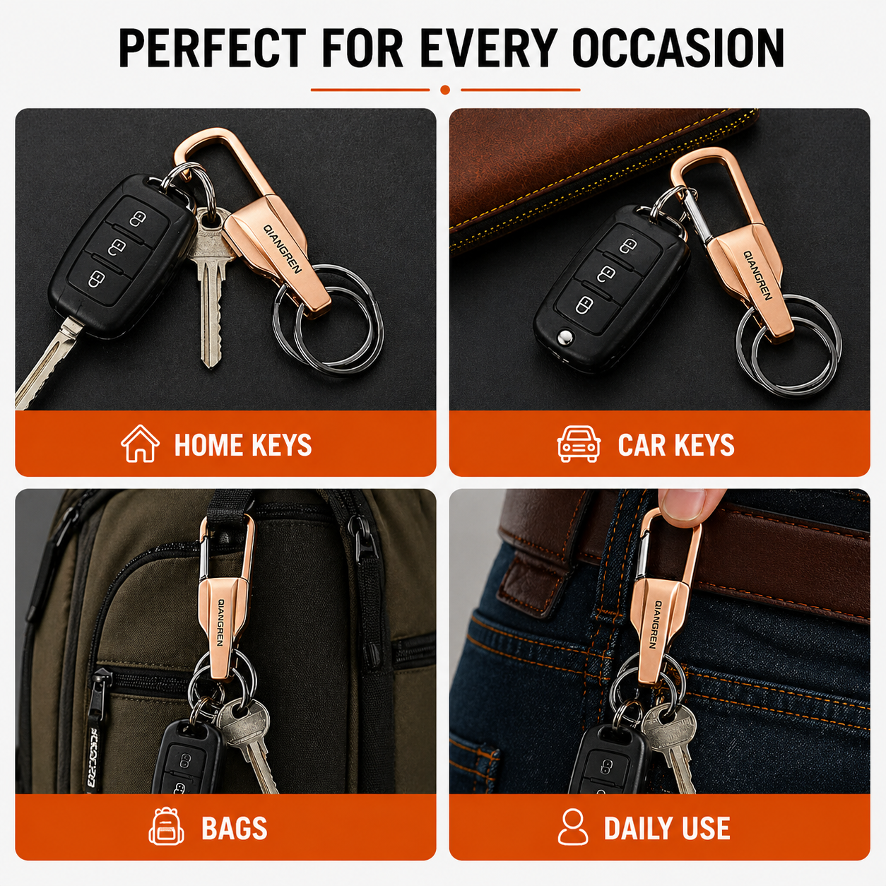Metal Keychain(Design 7) - Pack of 1