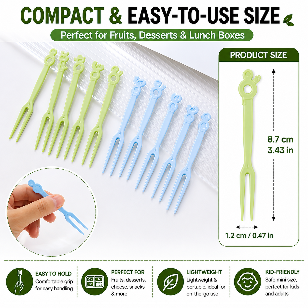 Fruit Fork - 100 Pieces