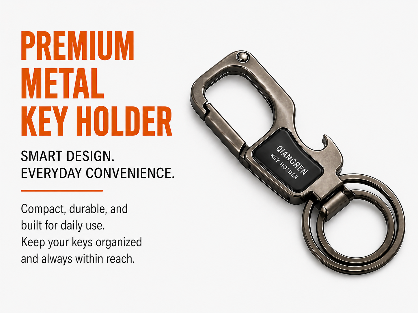 Metal Keychain(Design 9) - Pack of 1