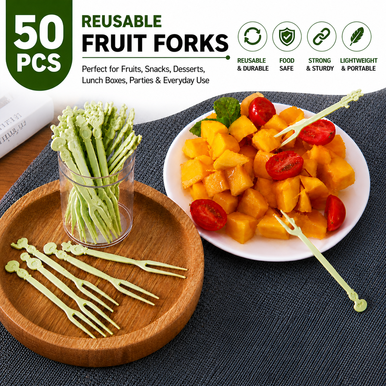 Fruit Fork - 100 Pieces
