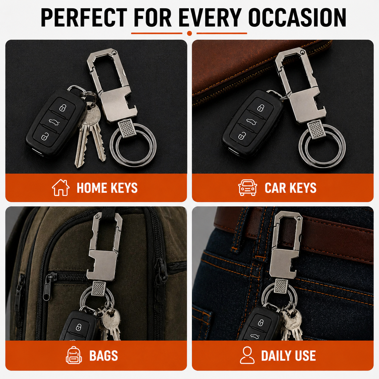 Metal Keychain(Design 5) - Pack of 1